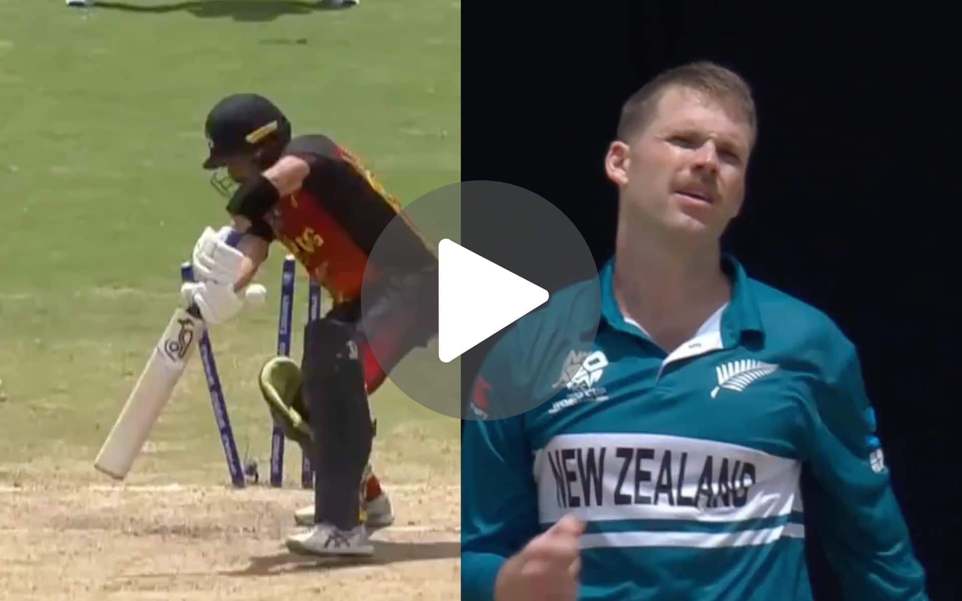 [Watch] Lockie Ferguson Breathes Fire As He Cleans Up Helpless PNG Batter With Extreme Pace